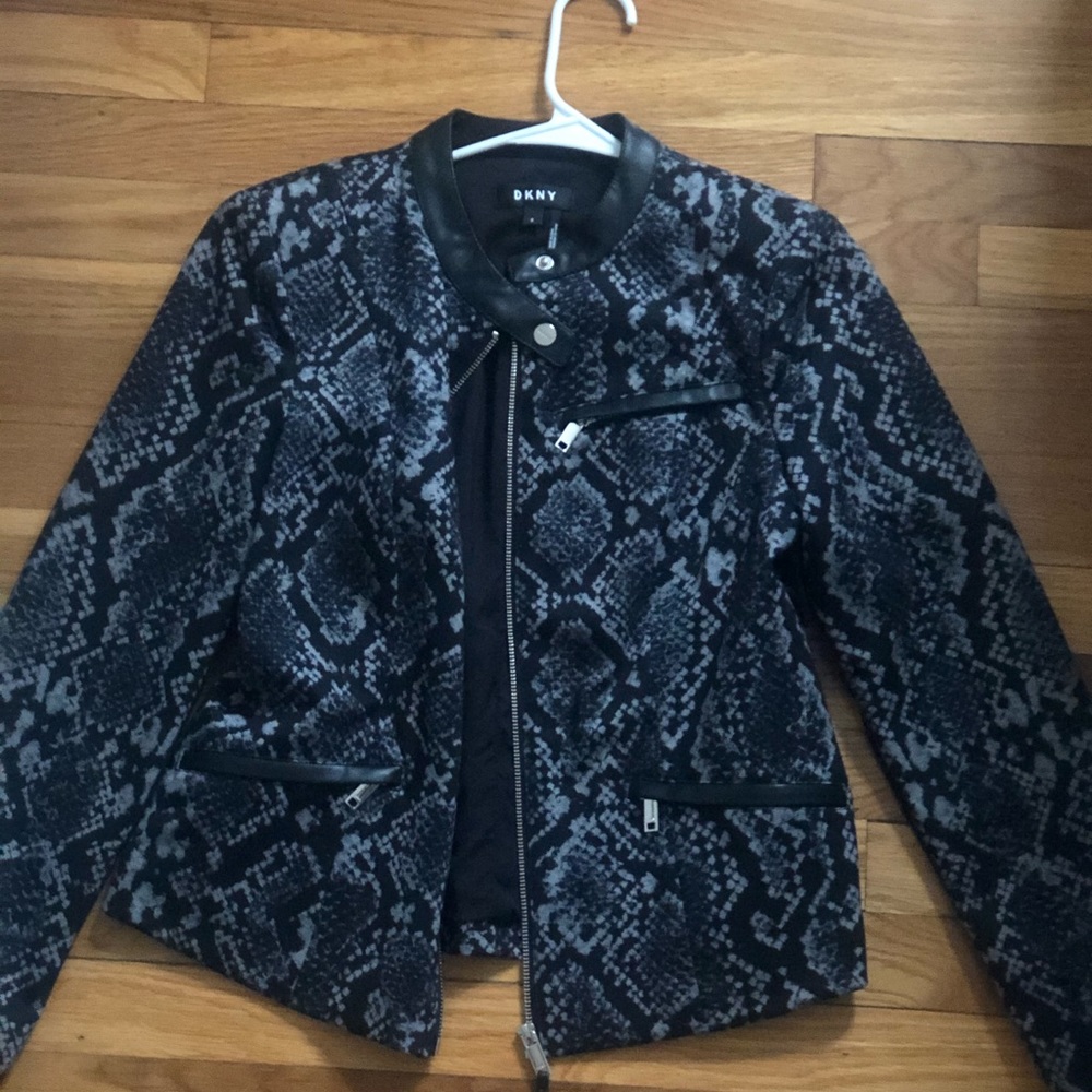 DKNY SNAKE SKIN JACKET NEVER WORN